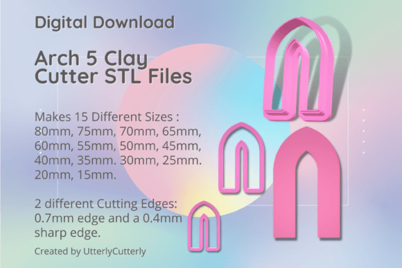 Arch Shape 5 Clay Cutter - Arc STL Digit: A Comprehensive Guide