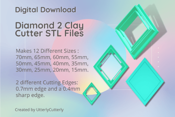 Discover the Versatility of Diamond 2 Frame Border Clay Cutter - Geo