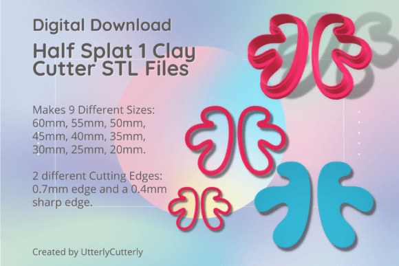 Half Splat 1 Clay Cutter - Matisse Artis: A Versatile Tool for Creative Projects