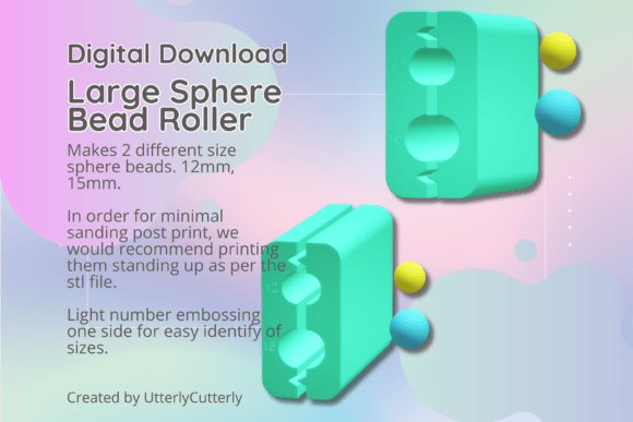 Large Sphere Circle Clay Bead Roller: A Versatile Tool for Crafters