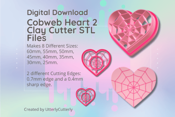 Strategic Use of the Cobweb Heart 2 Clay Cutter STL File for Creative and Business Ventures