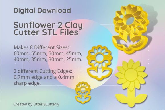 Unlocking Creativity with Sunflower 2 Clay Cutter - Summer STL Dig