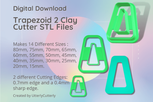 Unlocking Creativity with the Trapezoid 2 Clay Cutter - Donut Earring: A Versatile Tool for Modern Makers